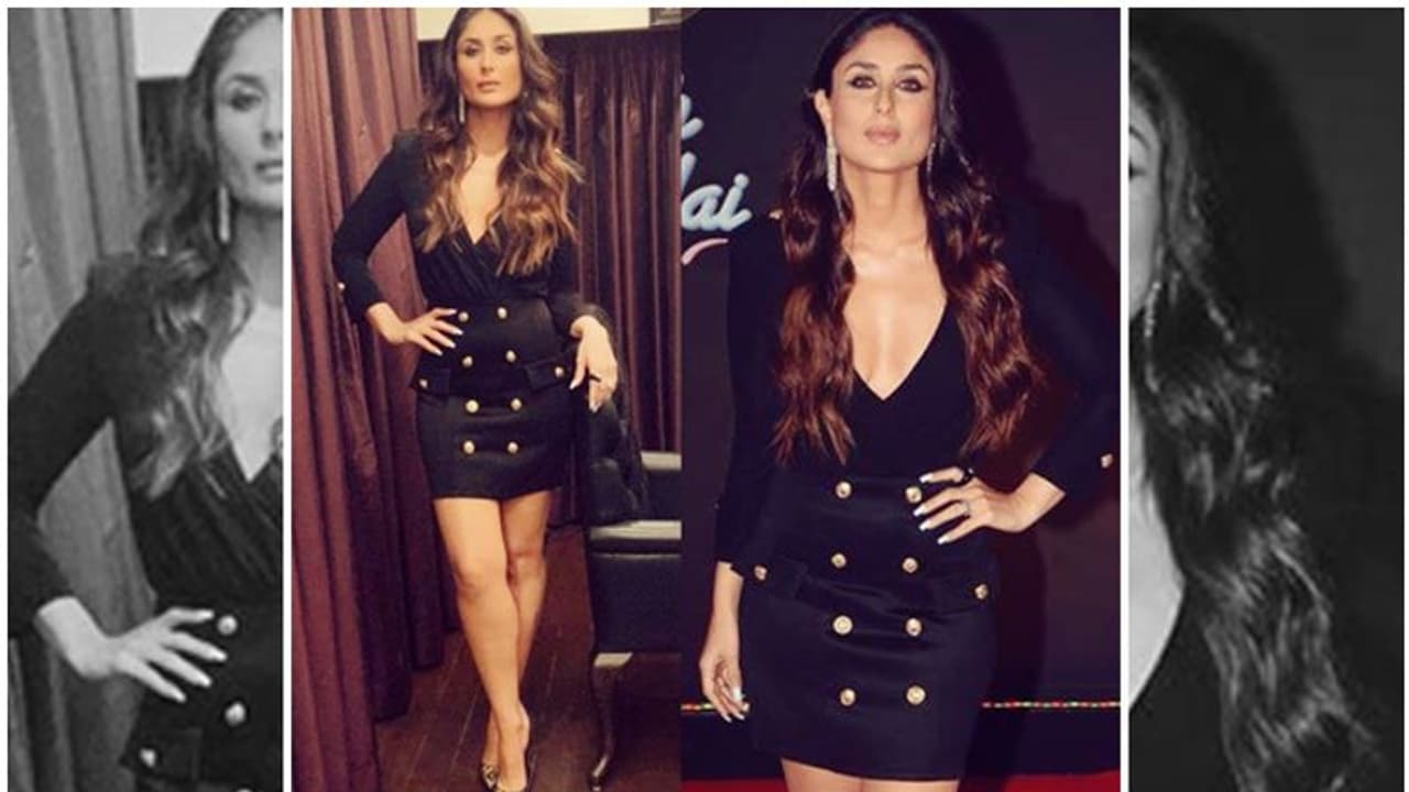 Kareena Kapoor Khan slays in sexy black dress but its price will make your jaws drop! Kareena Kapoor Khan slays in sexy black dress but its price will make your jaws drop!
