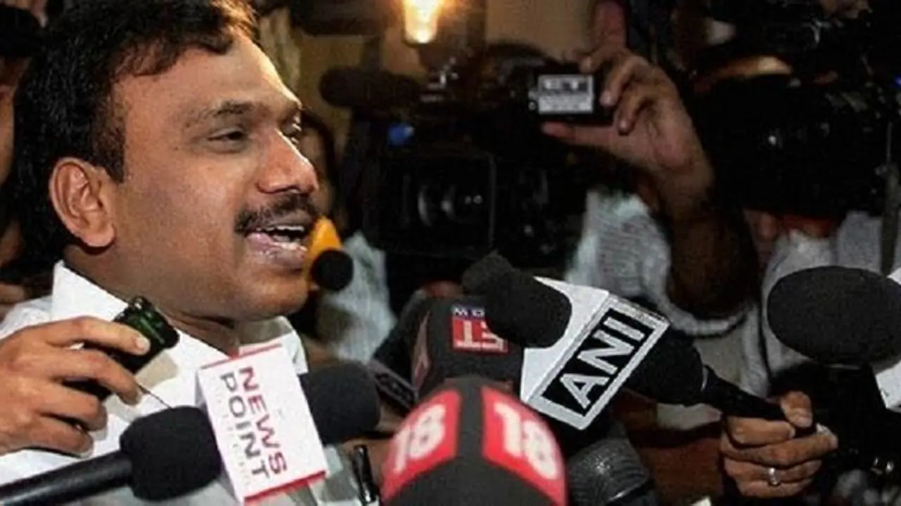 திமுக முன்னாள் அமைச்சர் ஆ. ராசா மீது 2 பிரிவுகளில் வழக்கு பதிவு..!! சென்னை மத்திய குற்றப்பிரிவு போலீஸ் அதிரடி. திமுக முன்னாள் அமைச்சர் ஆ. ராசா மீது 2 பிரிவுகளில் வழக்கு பதிவு..!! சென்னை மத்திய குற்றப்பிரிவு போலீஸ் அதிரடி.