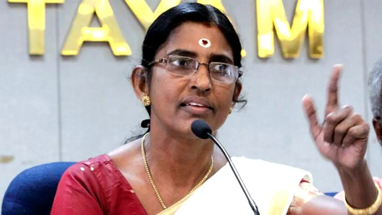 Hindu Aikya Vedi's Sasikala granted bail, to head to Sabarimala