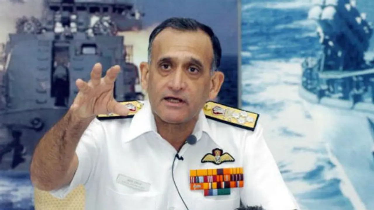 Defence ministry spokesperson 'inadvertently' attacks former Navy chief, deletes tweet afterwards