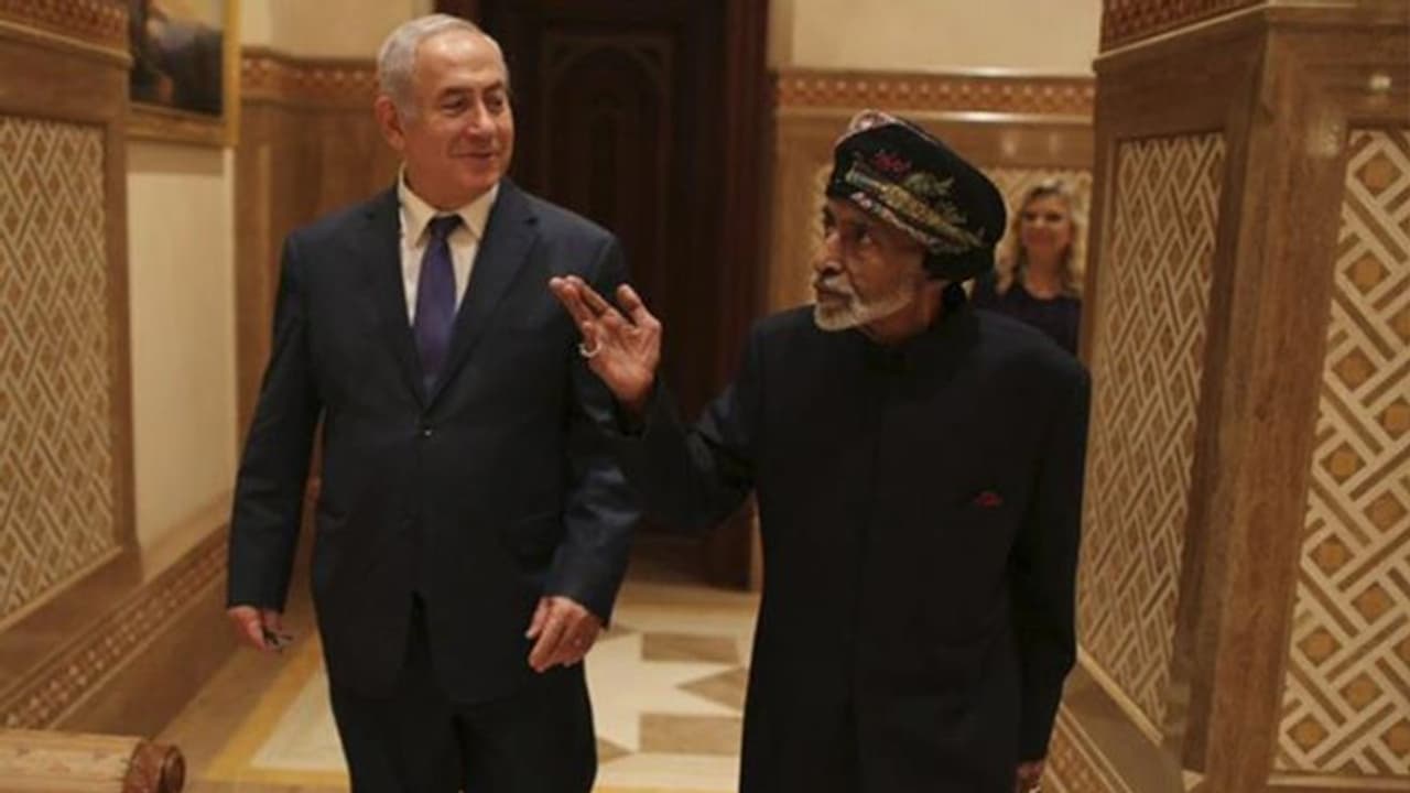 ഇസ്രായേല് പ്രധാനമന്ത്രി ഒമാന് ഭരണാധികാരിയുമായി കൂടിക്കാഴ്ച നടത്തി ഇസ്രായേല് പ്രധാനമന്ത്രി ഒമാന് ഭരണാധികാരിയുമായി കൂടിക്കാഴ്ച നടത്തി