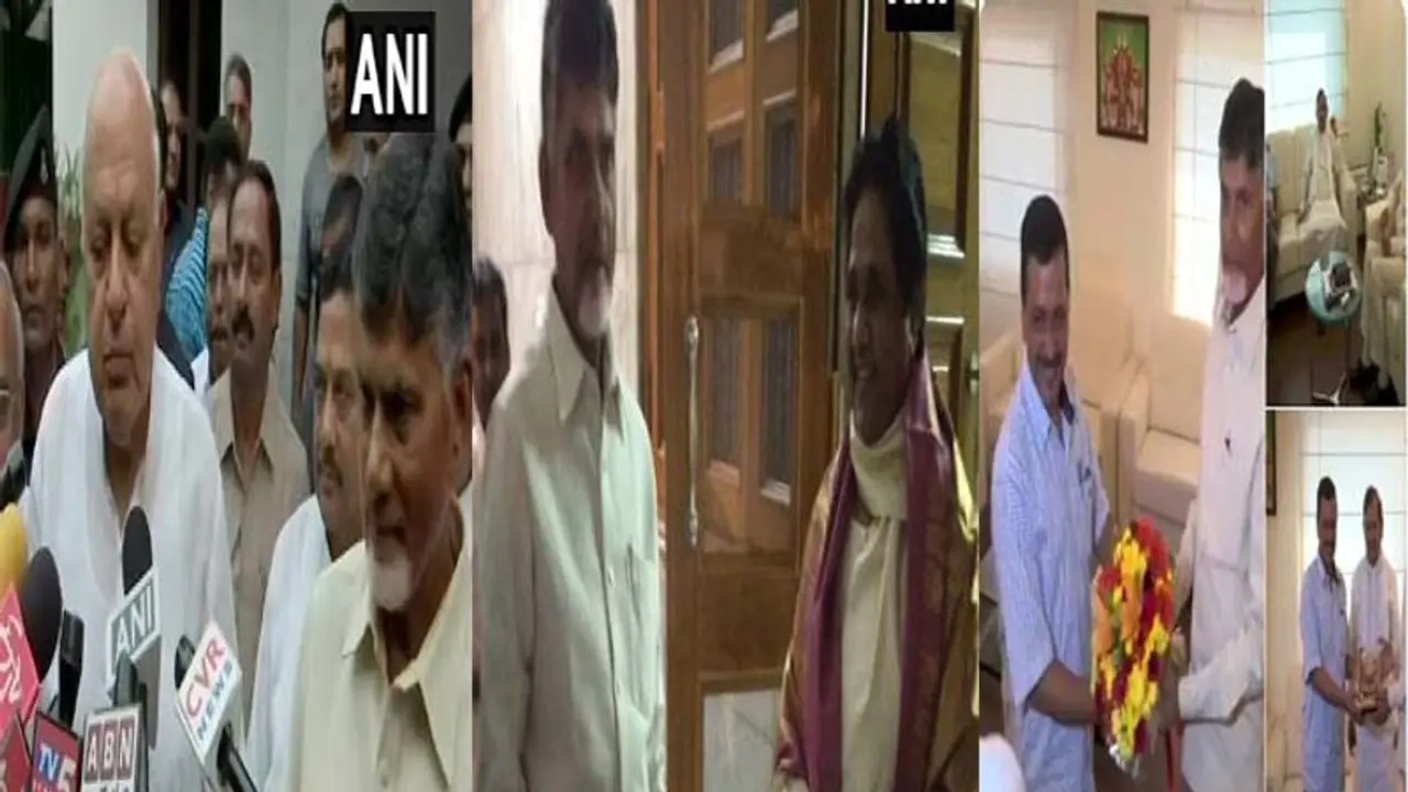 హస్తినలో చంద్రబాబు బిజీబిజీ: జాతీయ మద్దతుకు ప్రయత్నం