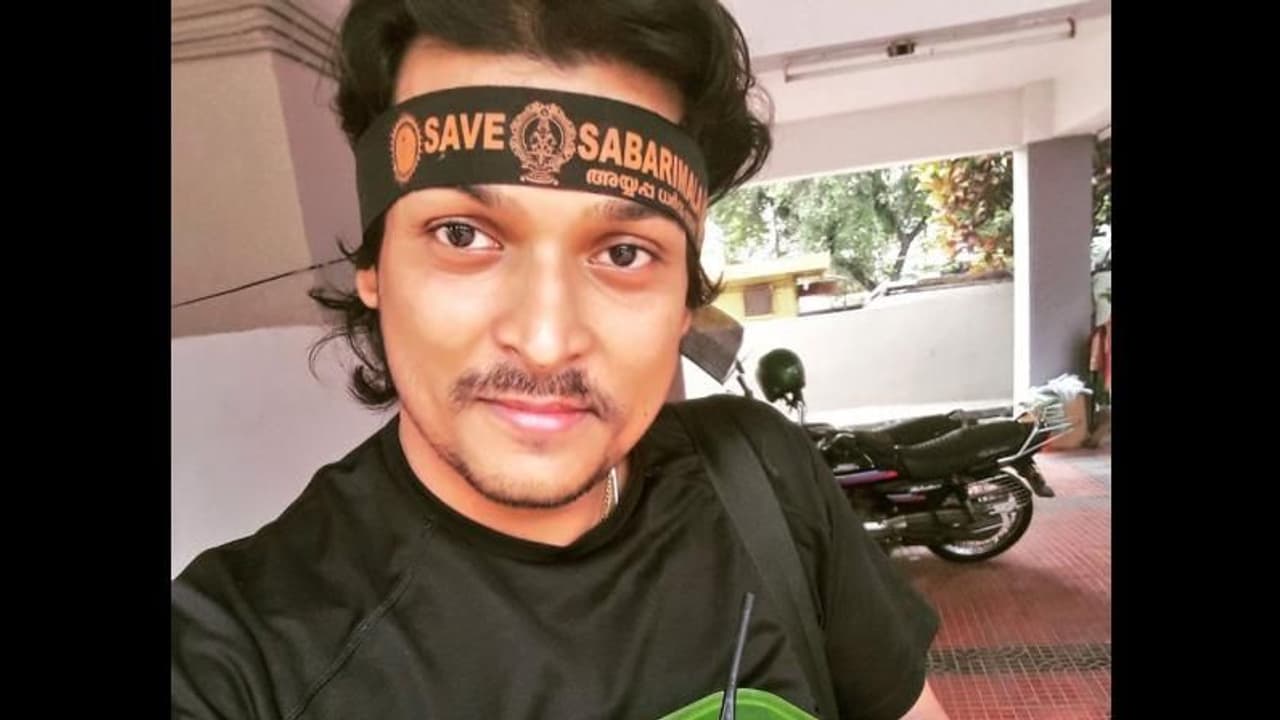 Sabarimala row: Ayyappa Dharma Sena head Rahul Easwar arrested for ‘ready to spill blood’ comment