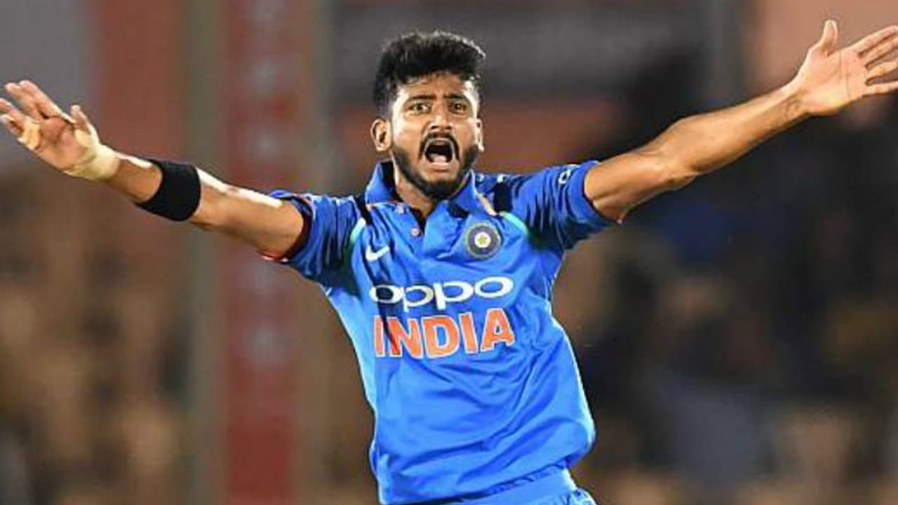 India vs West Indies: Khaleel Ahmed warned for giving aggressive send off to Marlon Samuels India vs West Indies: Khaleel Ahmed warned for giving aggressive send off to Marlon Samuels