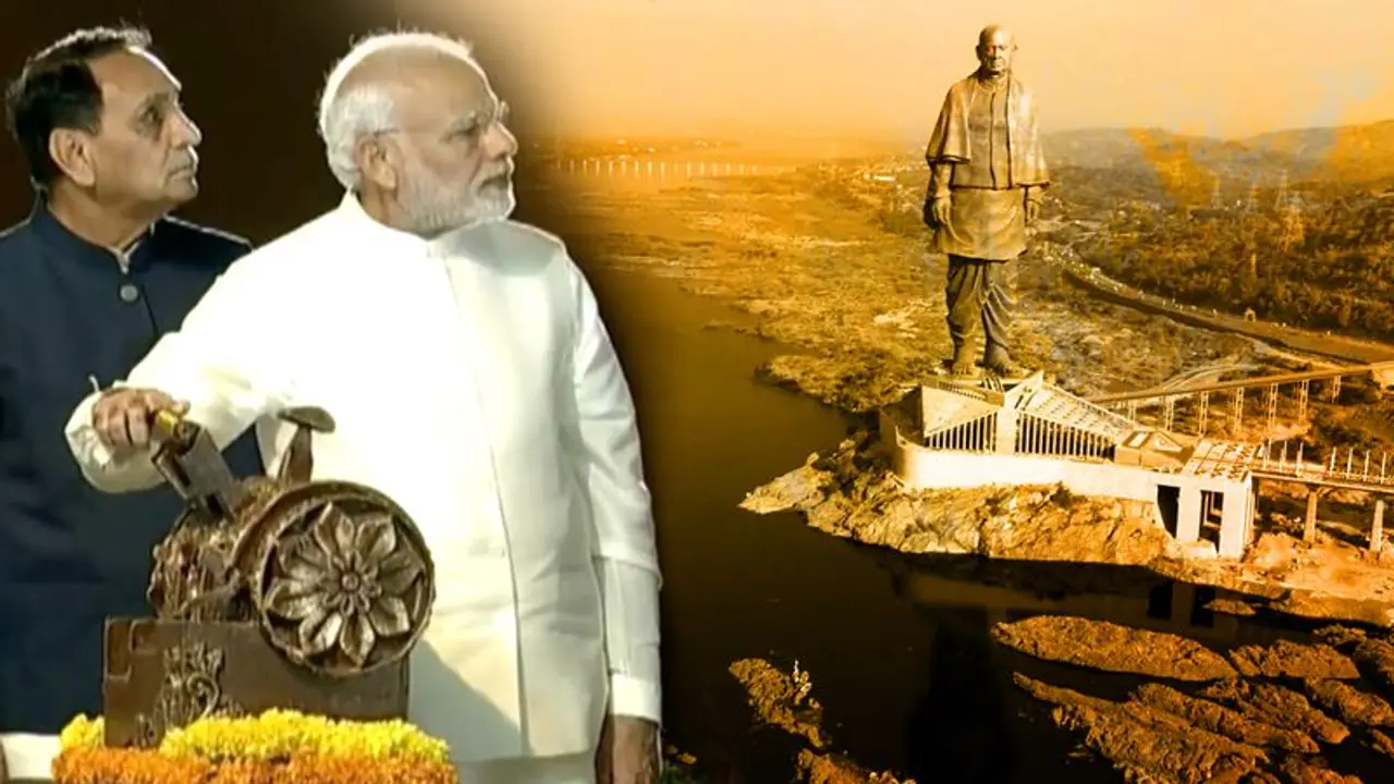 Prime Minister Narendra Modi inaugurates 'The Statue of Unity' in honour of Sardar Patel