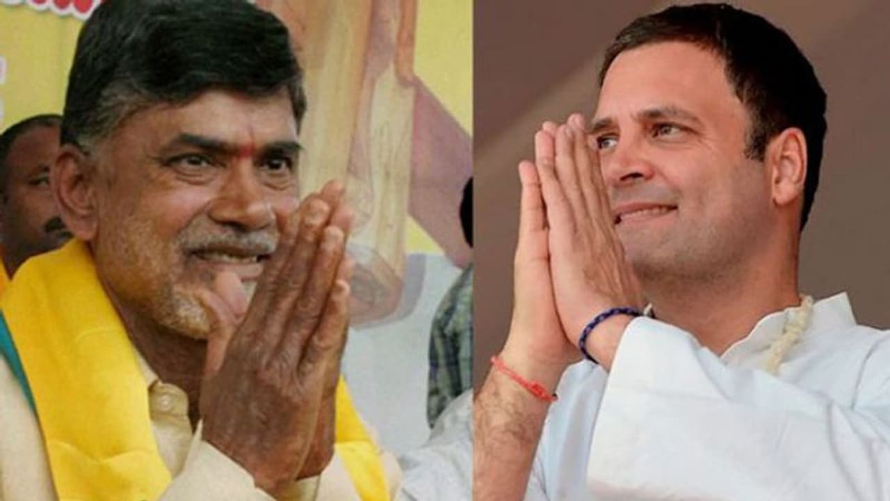Chandrababu Naidu says joining Congress led alliance due to electoral compulsion