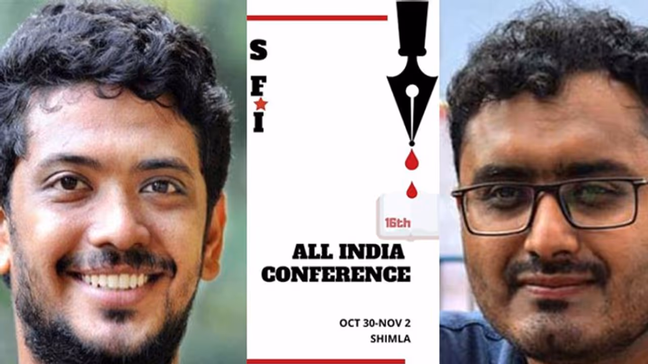 എസ്എഫ്ഐ അഖിലേന്ത്യ പ്രസിഡന്‍റായി വി.പി. സാനു; മയൂഖ് വിശ്വസ് സെക്രട്ടറി