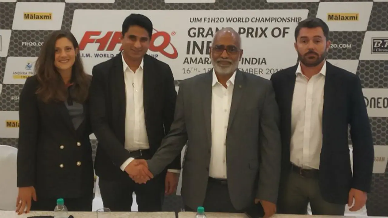 F1H2O India Grand Prix: High octane powerboat racing in Amaravati from November 16; organisers invite Bengalureans F1H2O India Grand Prix: High octane powerboat racing in Amaravati from November 16; organisers invite Bengalureans