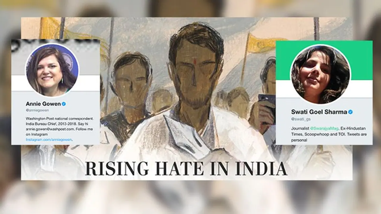 How Washington Post journalist gave India communal taint with dubious facts How Washington Post journalist gave India communal taint with dubious facts