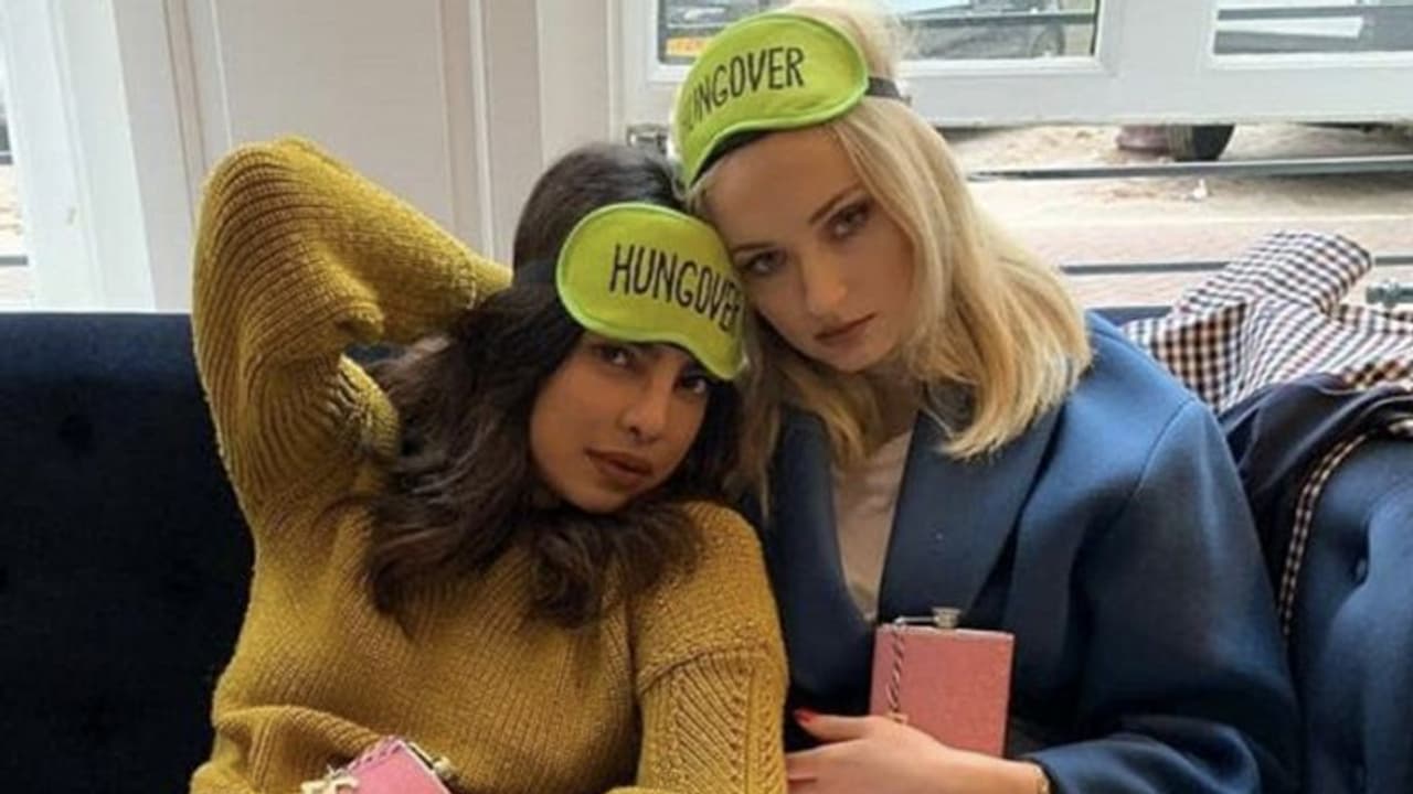 Priyanka Chopra, Sophie Turner are new hangover buddies view pics Priyanka Chopra, Sophie Turner are new hangover buddies view pics