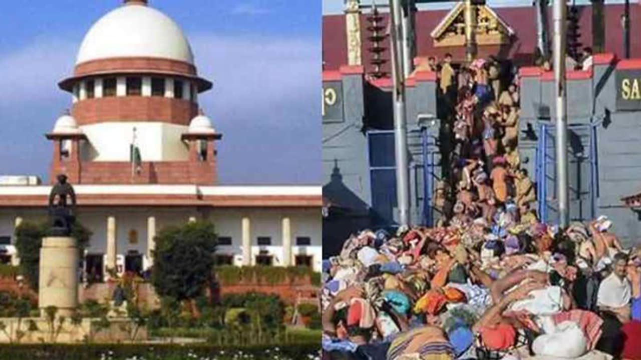 ಶಬರಿಮಲೆಗೆ ಮಹಿಳೆಯರ ಪ್ರವೇಶ: ಮರುಪರಿಶೀಲನೆ ಓಕೆ ಎಂದ ಸುಪ್ರೀಂ ಶಬರಿಮಲೆಗೆ ಮಹಿಳೆಯರ ಪ್ರವೇಶ: ಮರುಪರಿಶೀಲನೆ ಓಕೆ ಎಂದ ಸುಪ್ರೀಂ