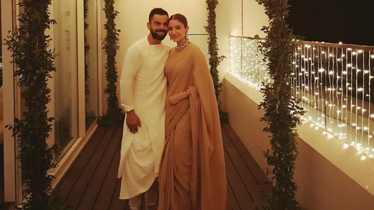 ವಿರಾಟ್ ಕೊಹ್ಲಿ ಅನುಷ್ಕಾ ಶರ್ಮಾ ಮನೆಯಲ್ಲಿ ದೀಪಾವಳಿ ಸಂಭ್ರಮ!