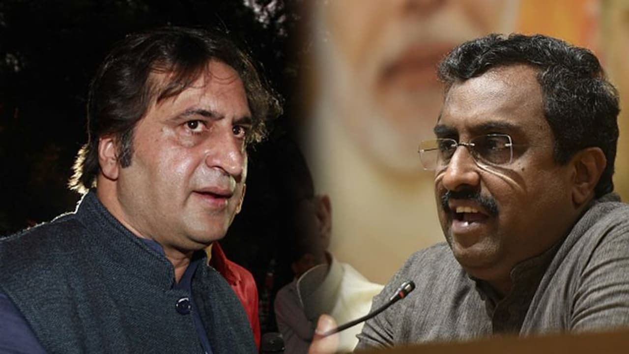 Ram Madhav meets PDP NC rebel Sajjad Lone; hints at new alternative in Kashmir
