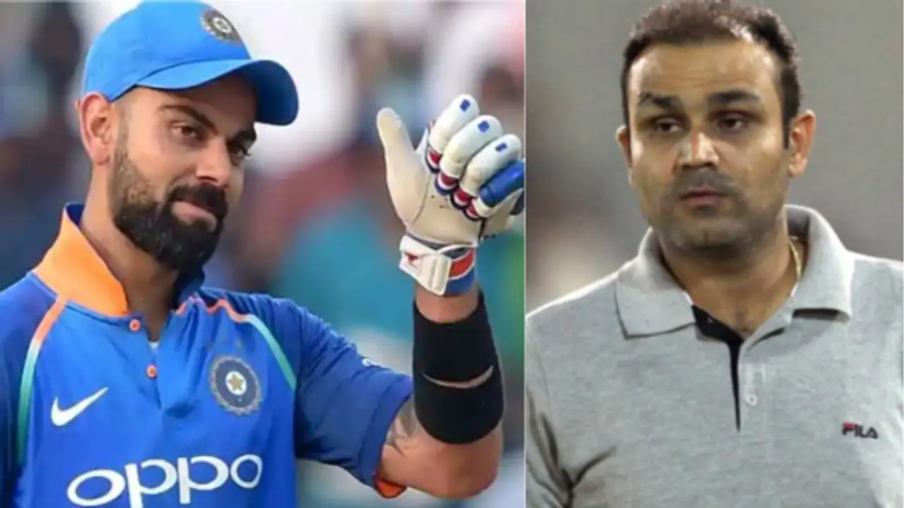 ಸೆಹ್ವಾಗ್ ದಾಖಲೆ ಪುಡಿ ಮಾಡಲು ಸಜ್ಜಾದ ಕೊಹ್ಲಿ!