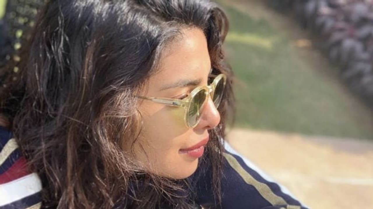 Priyanka Chopra is shooting for her next Hindi film, "The Sky is Pink" in New Delhi.