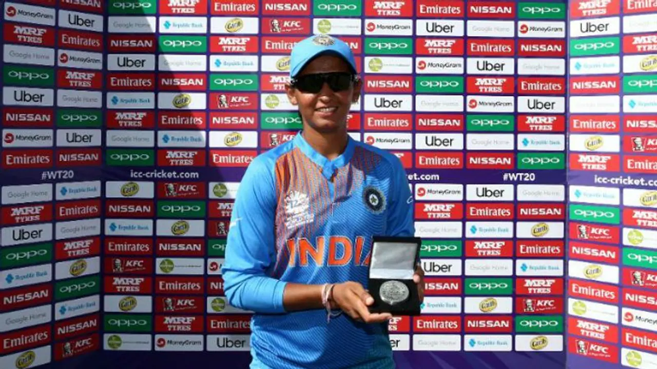 Watch: India captain Harmanpreet Kaur wins hearts for carrying ill girl during Women’s World T20