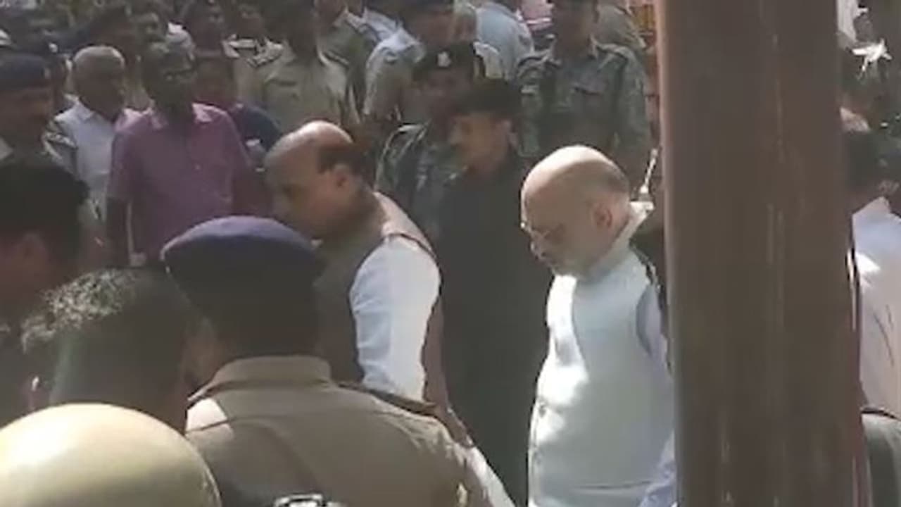 Rajnath Singh, Amit Shah in poll-bound Assam; assert BJP government will continue to do good work