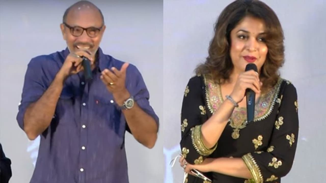 రొమాంటిక్ టచ్.. లవర్స్ గా కట్టప్ప శివగామి! రొమాంటిక్ టచ్.. లవర్స్ గా కట్టప్ప శివగామి!