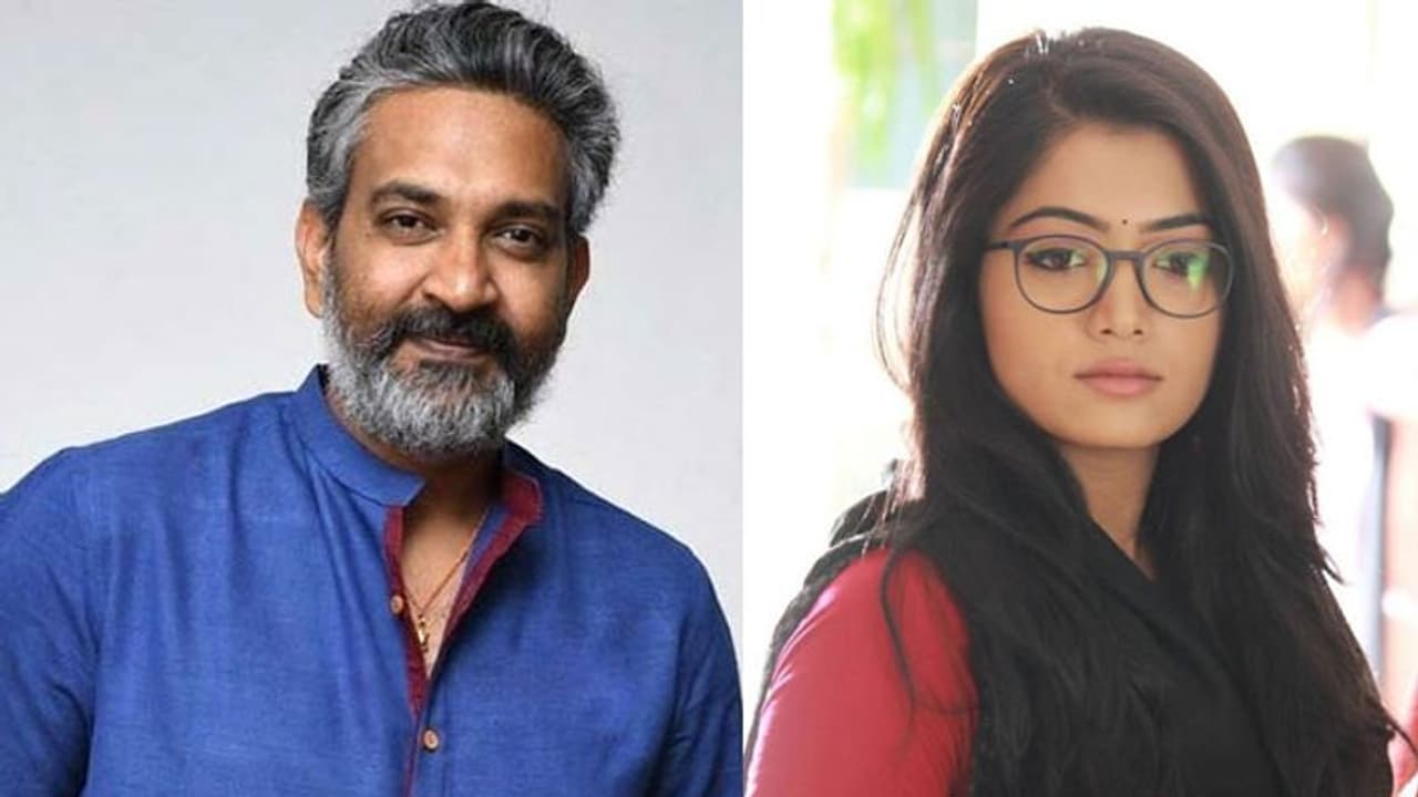 రాజమౌళి 'RRR' లో రష్మికకి ఛాన్స్..? రాజమౌళి 'RRR' లో రష్మికకి ఛాన్స్..?