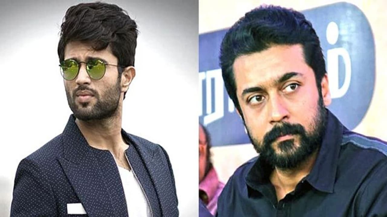 బాధలో విజయ్ దేవరకొండ.. ఓదార్చిన సూర్య! బాధలో విజయ్ దేవరకొండ.. ఓదార్చిన సూర్య!