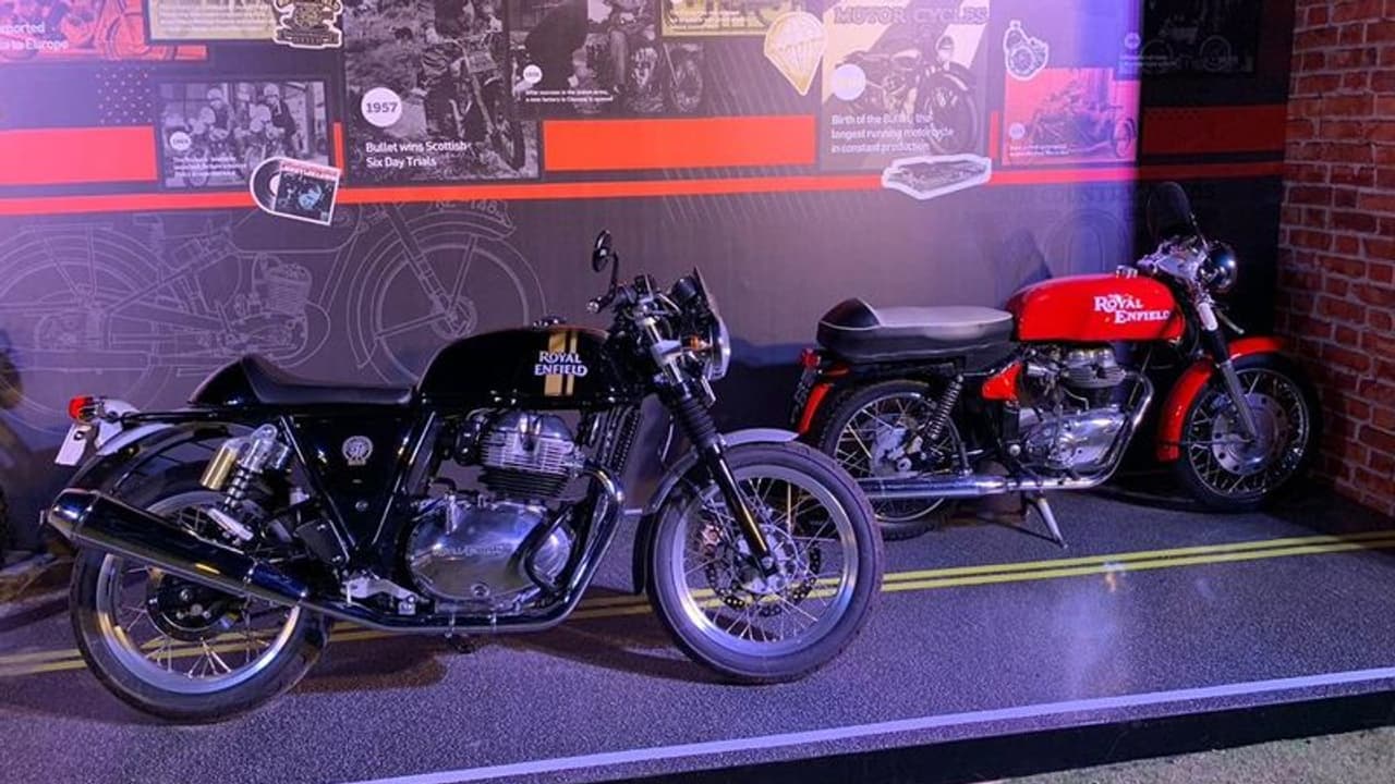 ರಾಯಲ್ ಎನ್ಫೀಲ್ಡ್ ಕಾಂಟಿನೆಂಟಲ್, ಇಂಟರ್ಸೆಪ್ಟರ್ ಬೈಕ್ ಬೆಲೆ ಬಹಿರಂಗ! ರಾಯಲ್ ಎನ್ಫೀಲ್ಡ್ ಕಾಂಟಿನೆಂಟಲ್, ಇಂಟರ್ಸೆಪ್ಟರ್ ಬೈಕ್ ಬೆಲೆ ಬಹಿರಂಗ!