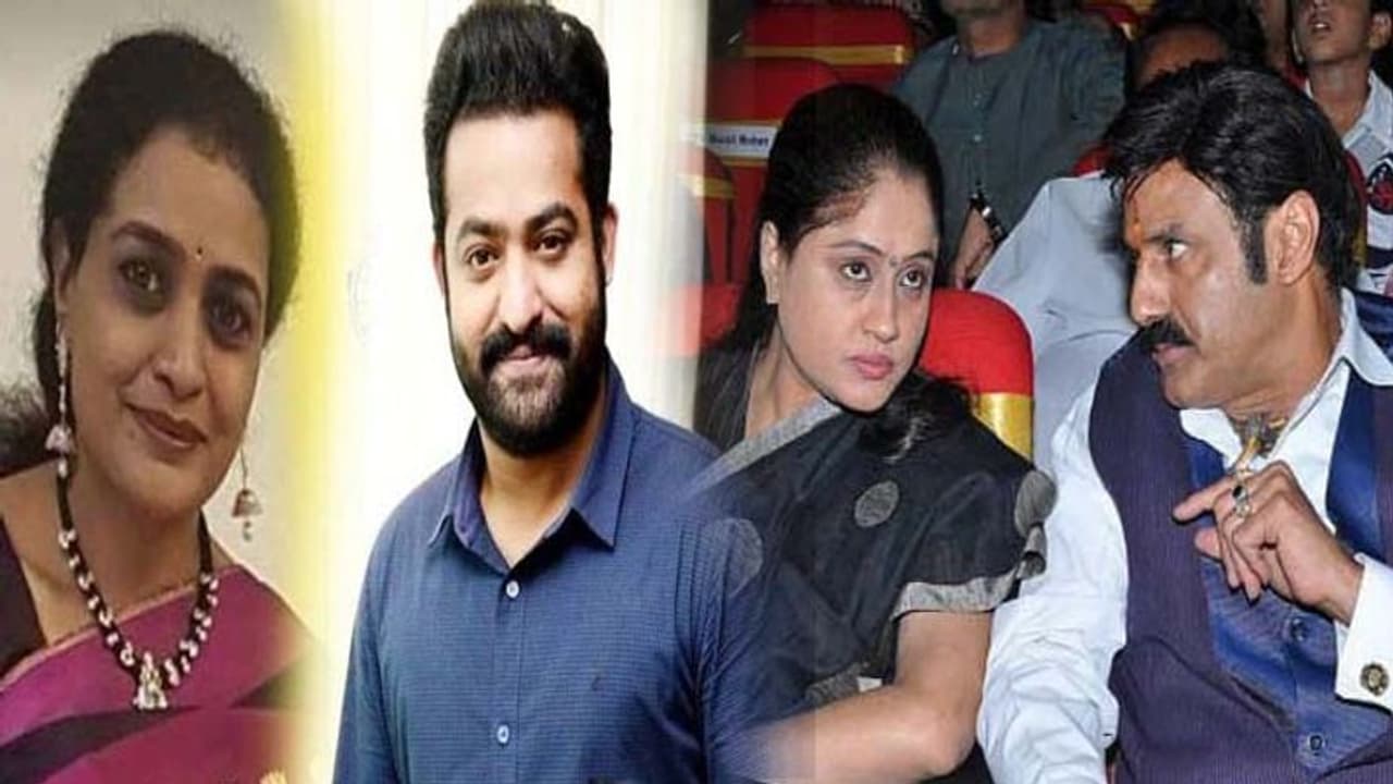 సుహాసిని కోసం జూ.ఎన్టీఆర్: ప్రచారానికి బాలయ్య, విజయశాంతి జోడి సుహాసిని కోసం జూ.ఎన్టీఆర్: ప్రచారానికి బాలయ్య, విజయశాంతి జోడి