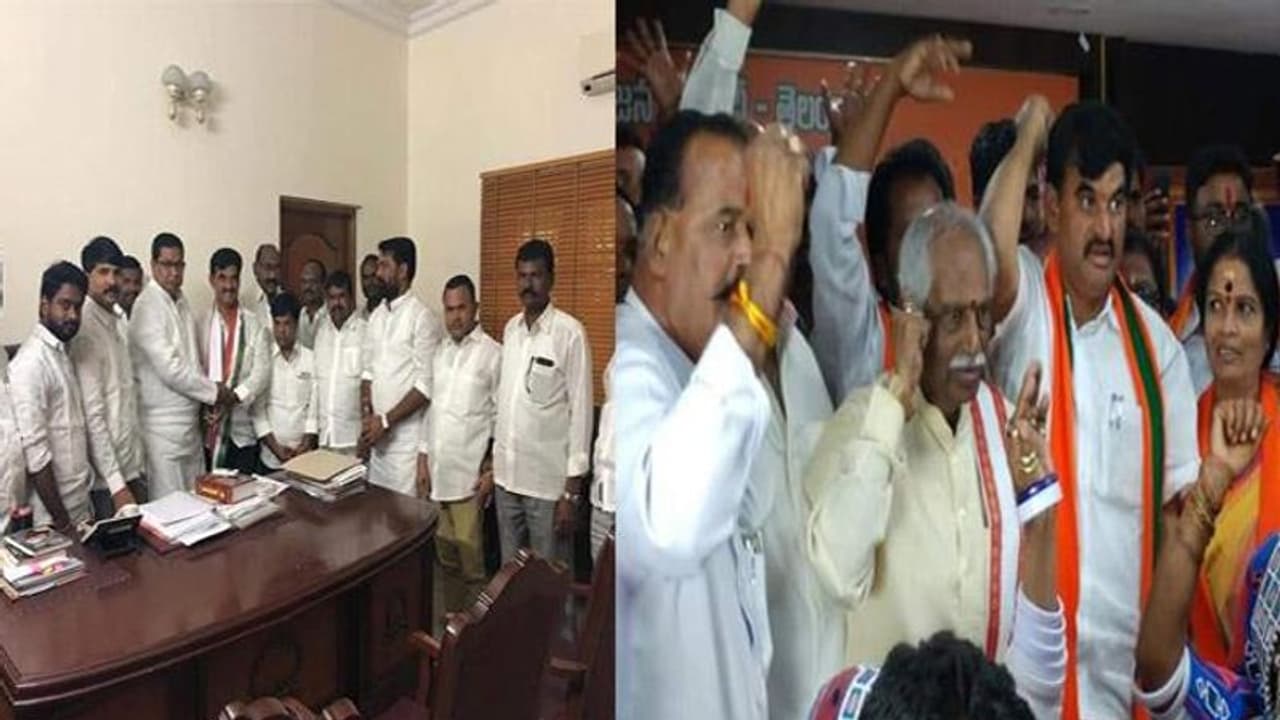 ఎన్నికల ఎఫెక్ట్..15రోజుల్లో మూడు పార్టీలు మారాడు ఎన్నికల ఎఫెక్ట్..15రోజుల్లో మూడు పార్టీలు మారాడు