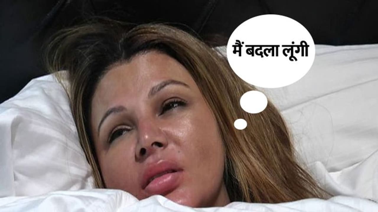 एक बार पटखनी खाकर नहीं भरा राखी का पेट, विदेशी रेसलर को फिर किया चैलेंज