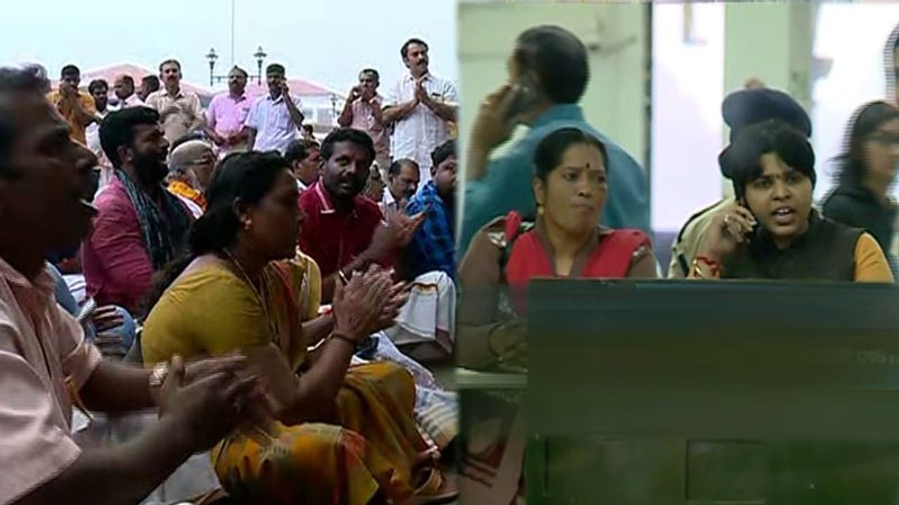 Sabarimala: Activist Trupti Desai lands in Kochi to visit Ayyappa temple, Bindu Ammini attacked