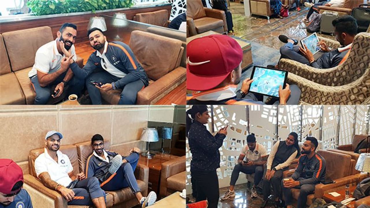 India players turn ‘gamer boys’ with PUBG as flight to Australia is delayed India players turn ‘gamer boys’ with PUBG as flight to Australia is delayed