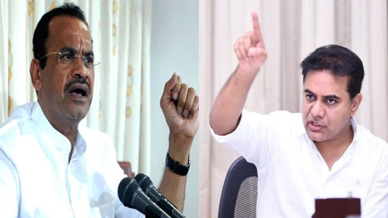 రాజకీయ సన్యాసం చేస్తా:కేటీఆర్ సవాల్ను స్వీకరించిన కోమటిరెడ్డి రాజకీయ సన్యాసం చేస్తా:కేటీఆర్ సవాల్ను స్వీకరించిన కోమటిరెడ్డి