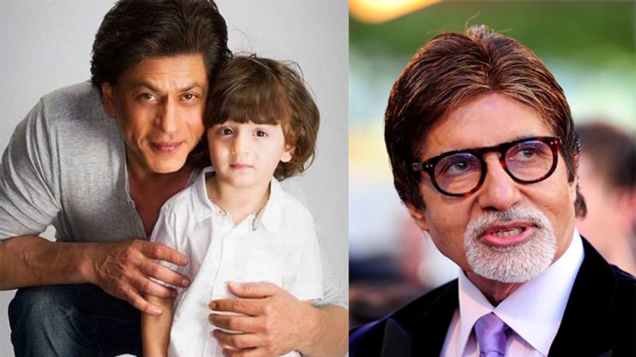 ಅಮಿತಾಬ್ನನ್ನೇ ತಾತ ಎಂದುಕೊಂಡ ಅಬ್ರಾಮ್; ಮನೆಗೆ ಬರುವಂತೆ ಕರೆದ ಶಾರೂಕ್ ಅಮಿತಾಬ್ನನ್ನೇ ತಾತ ಎಂದುಕೊಂಡ ಅಬ್ರಾಮ್; ಮನೆಗೆ ಬರುವಂತೆ ಕರೆದ ಶಾರೂಕ್