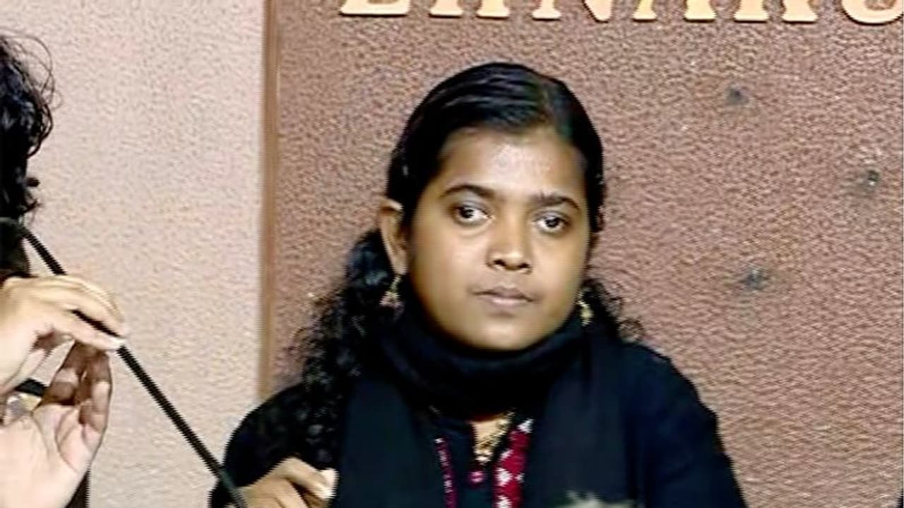 Three women address press seeking protection while visiting Sabarimala; devotees protest Three women address press seeking protection while visiting Sabarimala; devotees protest