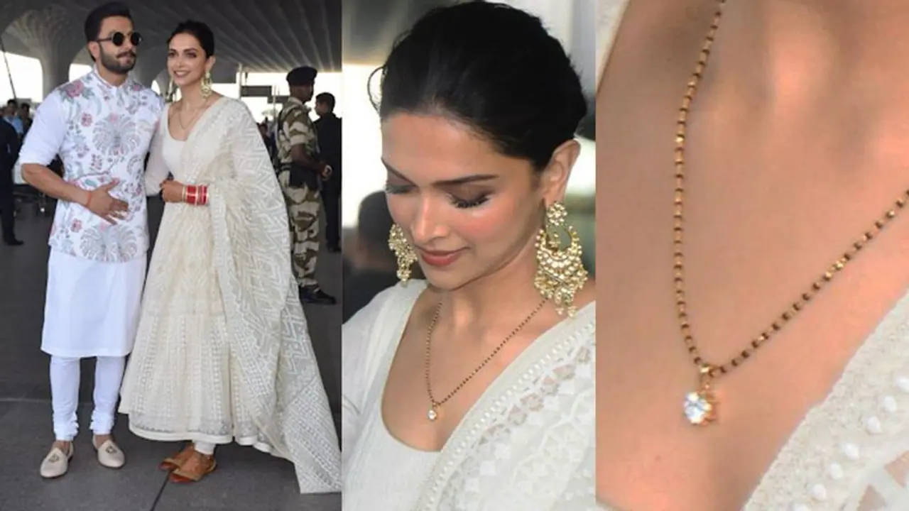 New bride Deepika Padukone flaunts her mangalsutra worth Rs 20 lakh