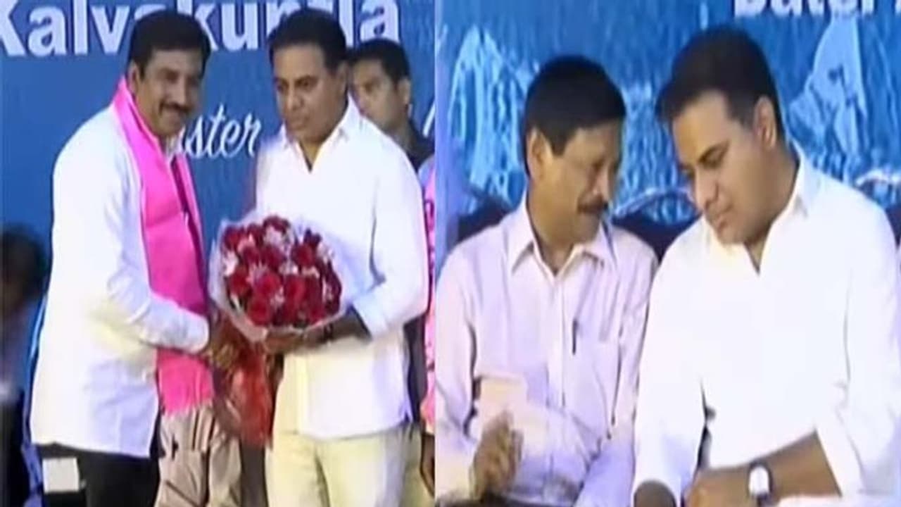 ప్రజా సంక్షేమం కోసం రాహుల్, మోదీలను సైతం ఢీకొంటాం:కేటీఆర్ ప్రజా సంక్షేమం కోసం రాహుల్, మోదీలను సైతం ఢీకొంటాం:కేటీఆర్