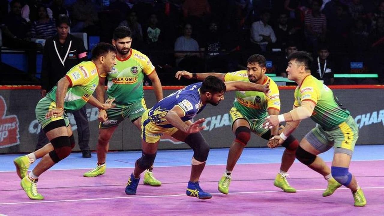 ಪಾಟ್ನಾ ಪಂಚ್ಗೆ ತಮಿಳ್ ತಲೈವಾಸ್ ತಬ್ಬಿಬ್ಬು! ಪಾಟ್ನಾ ಪಂಚ್ಗೆ ತಮಿಳ್ ತಲೈವಾಸ್ ತಬ್ಬಿಬ್ಬು!