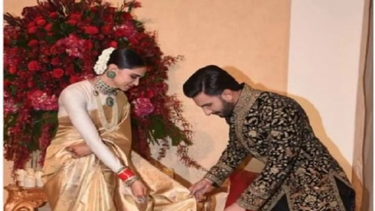 ದೀಪಿಕಾಗೆ ಸೀರೆ ಉಡೊಸಬೇಕೆಂದು ರಣ್ವೀರ್ ಮೊದಲೇ ಡಿಸೈಡ್ ಮಾಡಿದ್ರಂತೆ!