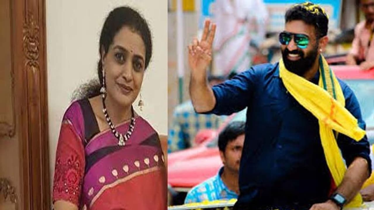 అక్క గెలుపుకు కృషి చేస్తా,పెదనాన్న లేని లోటు పూడ్చుతా:తారకరత్న అక్క గెలుపుకు కృషి చేస్తా,పెదనాన్న లేని లోటు పూడ్చుతా:తారకరత్న