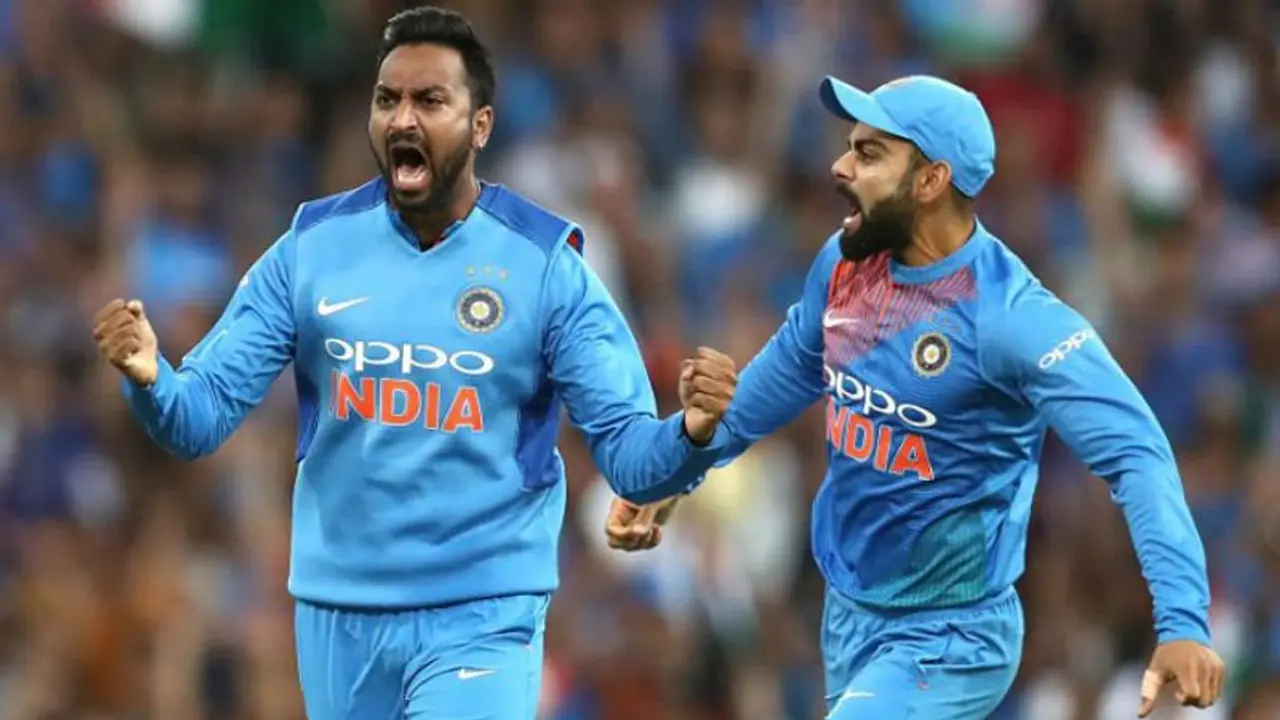 India vs Australia, 3rd T20I: Visitors justify 'favourites' tag, ride Krunal, Kohli's efforts to level series