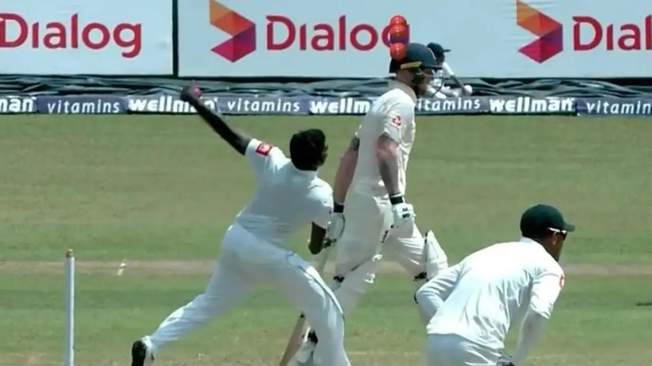 ಟೆಸ್ಟ್ ಕ್ರಿಕೆಟ್‌ನಲ್ಲಿ ಮೊದ​ಲ ಬಾರಿಗೆ 3ನೇ ಅಂಪೈ​ರಿಂದ ನೋಬಾಲ್‌ ಘೋಷಣೆ