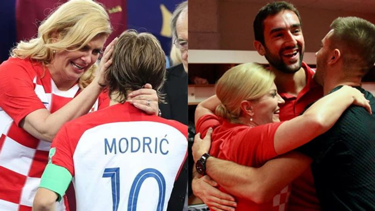 ഇങ്ങനെയും ഒരു ഭരണാധികാരി; കായിക ലോകത്ത് വീണ്ടും താരമായി ക്രൊയേഷ്യന് പ്രസിഡന്റ് ഇങ്ങനെയും ഒരു ഭരണാധികാരി; കായിക ലോകത്ത് വീണ്ടും താരമായി ക്രൊയേഷ്യന് പ്രസിഡന്റ്