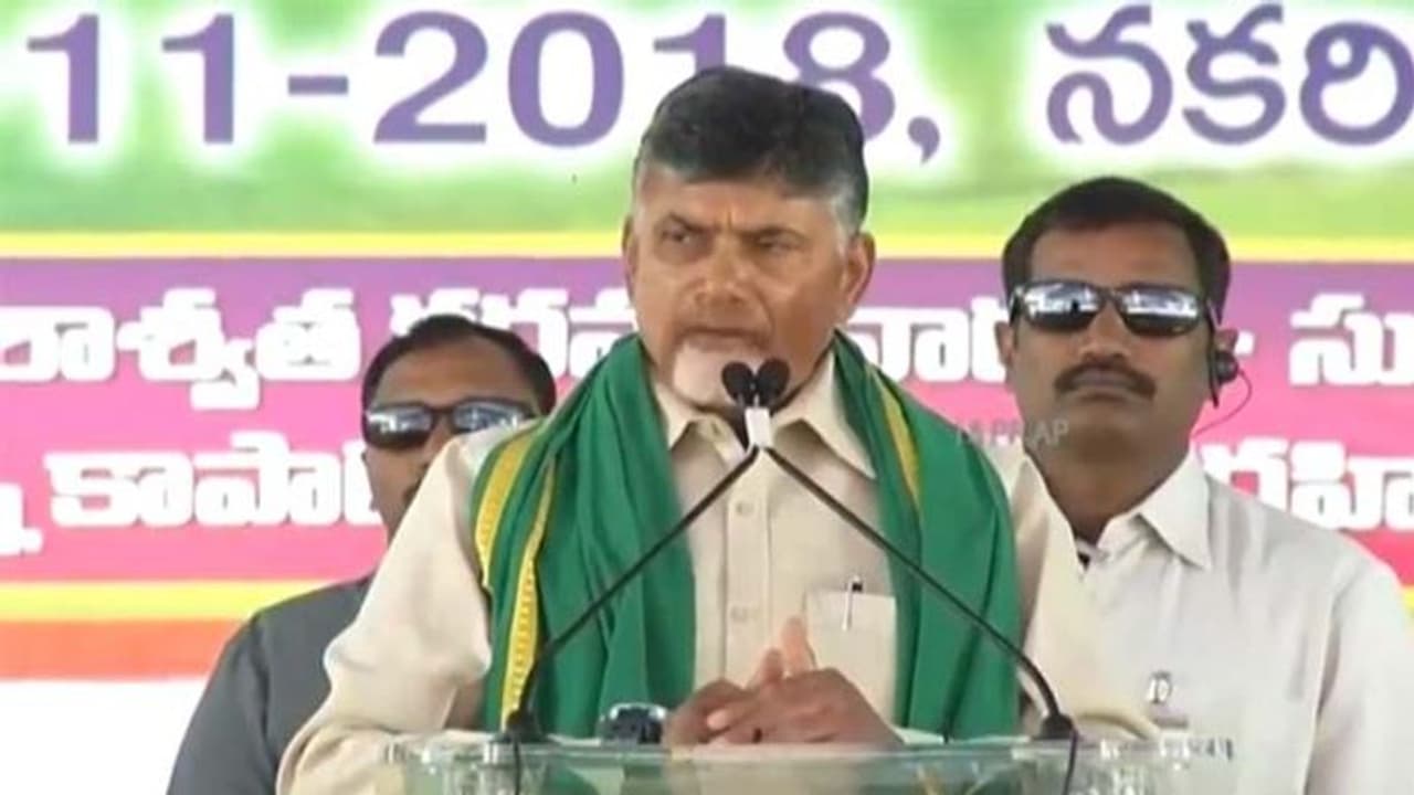 #Semifinals18: KCR and TRS ‘scared’ of losing Telangana elections, says TDP chief Chandrababu Naidu