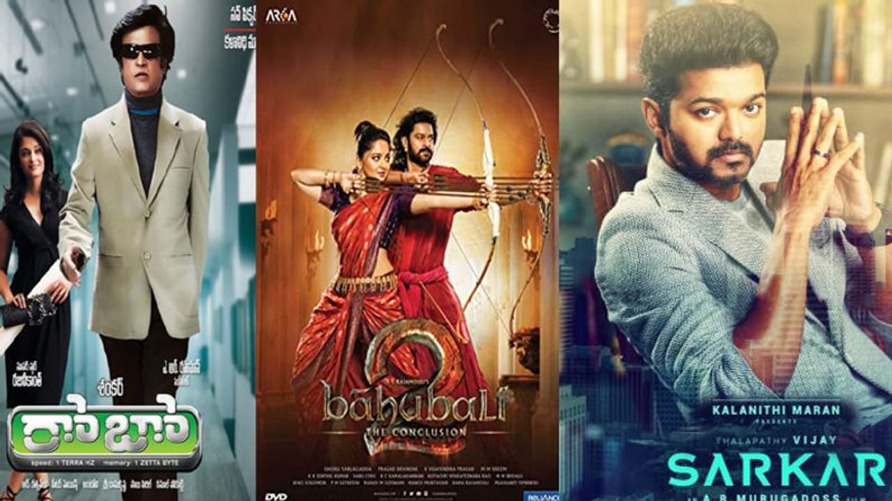 బాలీవుడ్ కి ధీటుగా బాక్స్ ఆఫీస్ హిట్స్..6 సౌత్ సినిమాలు @250కోట్లు! బాలీవుడ్ కి ధీటుగా బాక్స్ ఆఫీస్ హిట్స్..6 సౌత్ సినిమాలు @250కోట్లు!