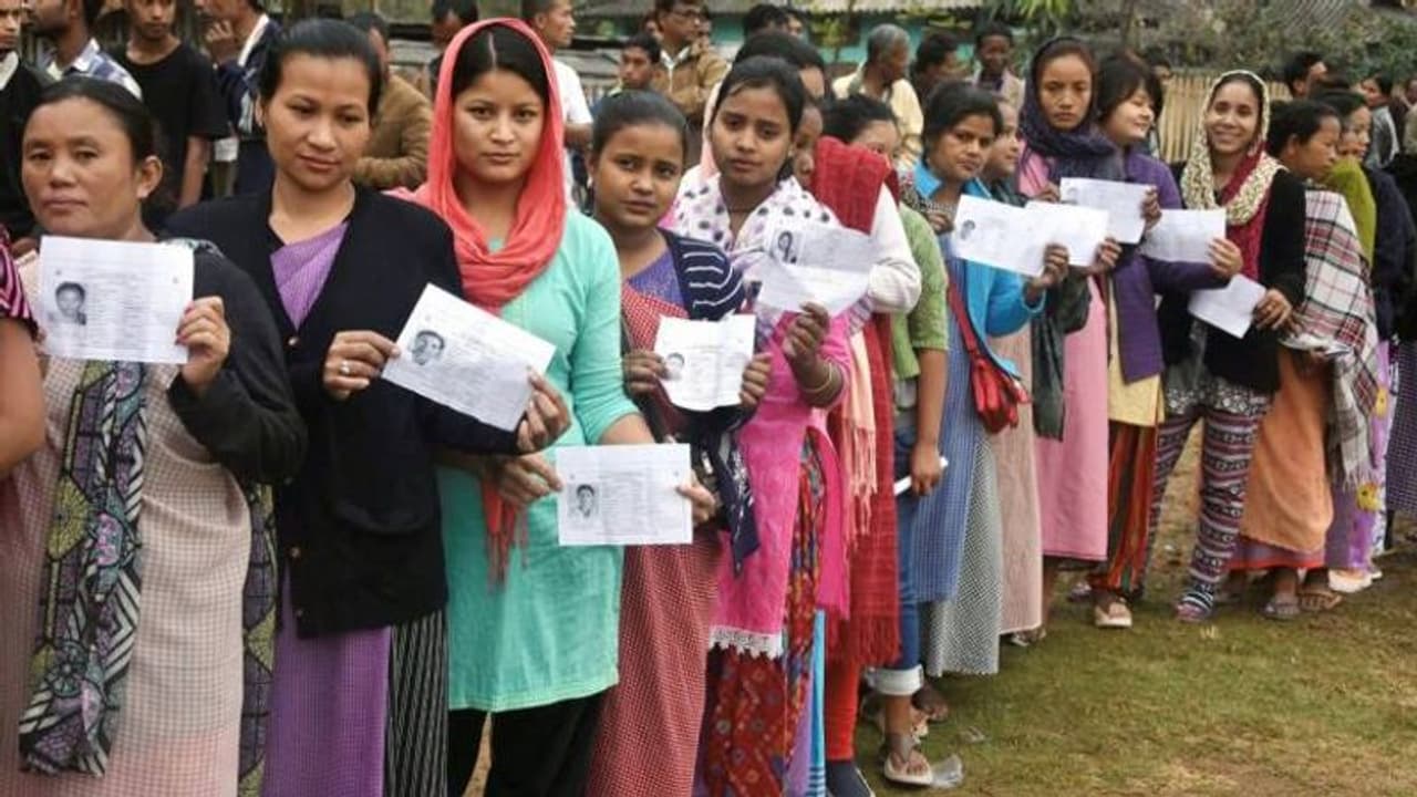 മിസോറാമിൽ പോളിംഗ് കുറഞ്ഞു, രേഖപ്പെടുത്തിയത് 75 ശതമാനം പോളിംഗ് മിസോറാമിൽ പോളിംഗ് കുറഞ്ഞു, രേഖപ്പെടുത്തിയത് 75 ശതമാനം പോളിംഗ്