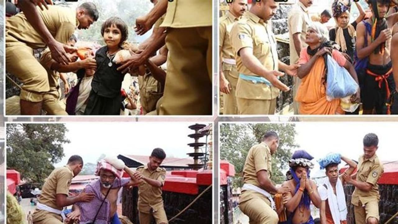 सबरीमाला से दुर्व्यवहार करने वाले पुलिस अधिकारियों को हटाया गया, नये अधिकारी होंगे तैनात