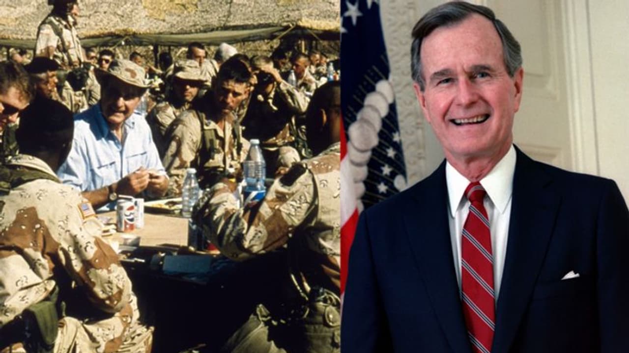 സദ്ദാമിനെ ആദ്യം പിന്താങ്ങി; പിന്നെ ശത്രുവാക്കി; മറഞ്ഞത് കേരളം നിര്‍ത്താതെ ചര്‍ച്ച ചെയ്ത യുഎസ് പ്രസിഡന്റ്