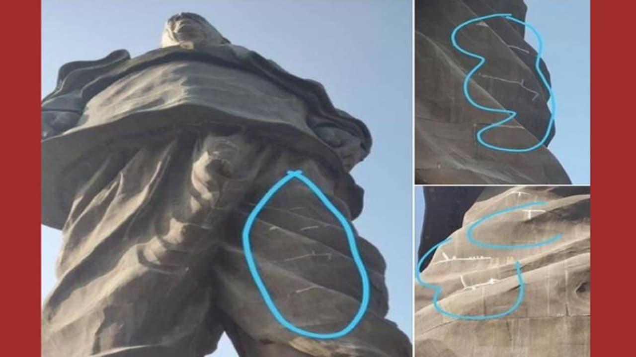 സര്‍ദാര്‍ പ്രതിമയില്‍ വിള്ളലെന്ന് പ്രചരണം: ഇതാണ് സത്യം