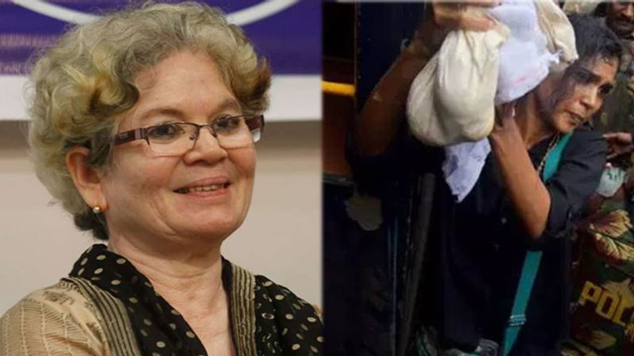 രഹന ഫാത്തിമയെ പിന്തുണച്ച് എഴുത്തുകാരി സാറ ജോസഫ് രഹന ഫാത്തിമയെ പിന്തുണച്ച് എഴുത്തുകാരി സാറ ജോസഫ്