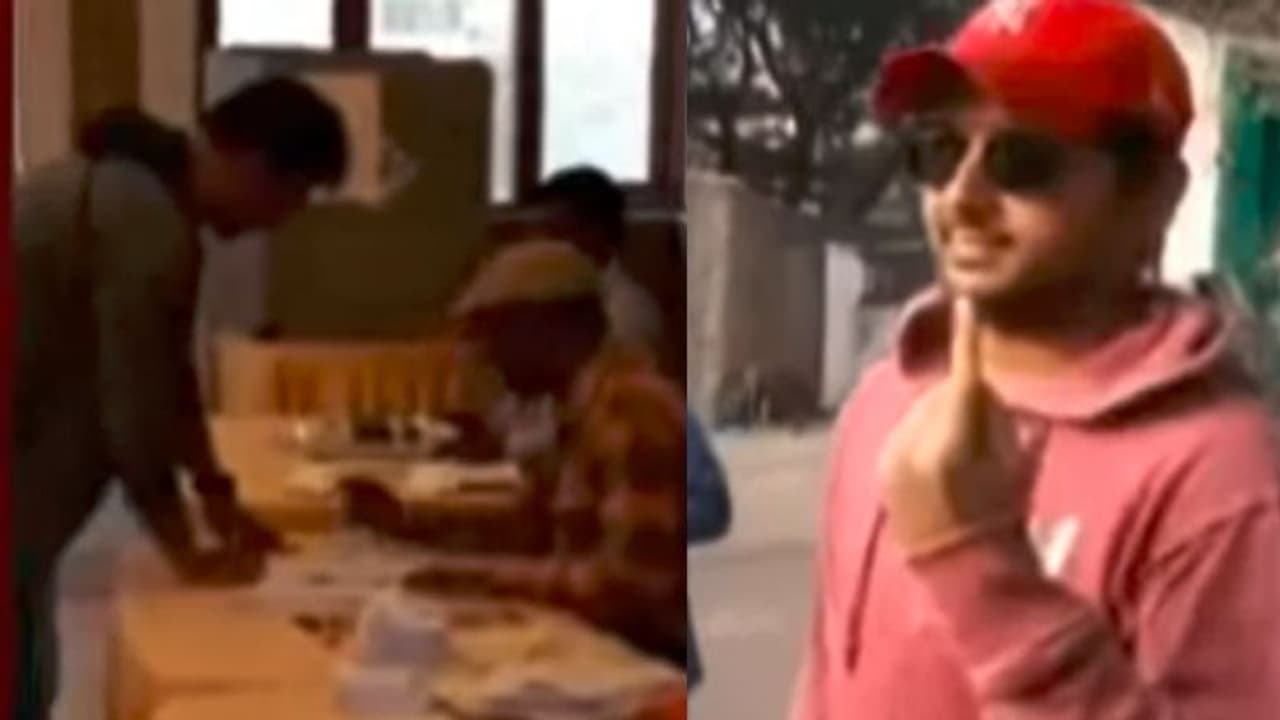 ఓటేసిన వెంకటేష్, నితిన్! ఓటేసిన వెంకటేష్, నితిన్!