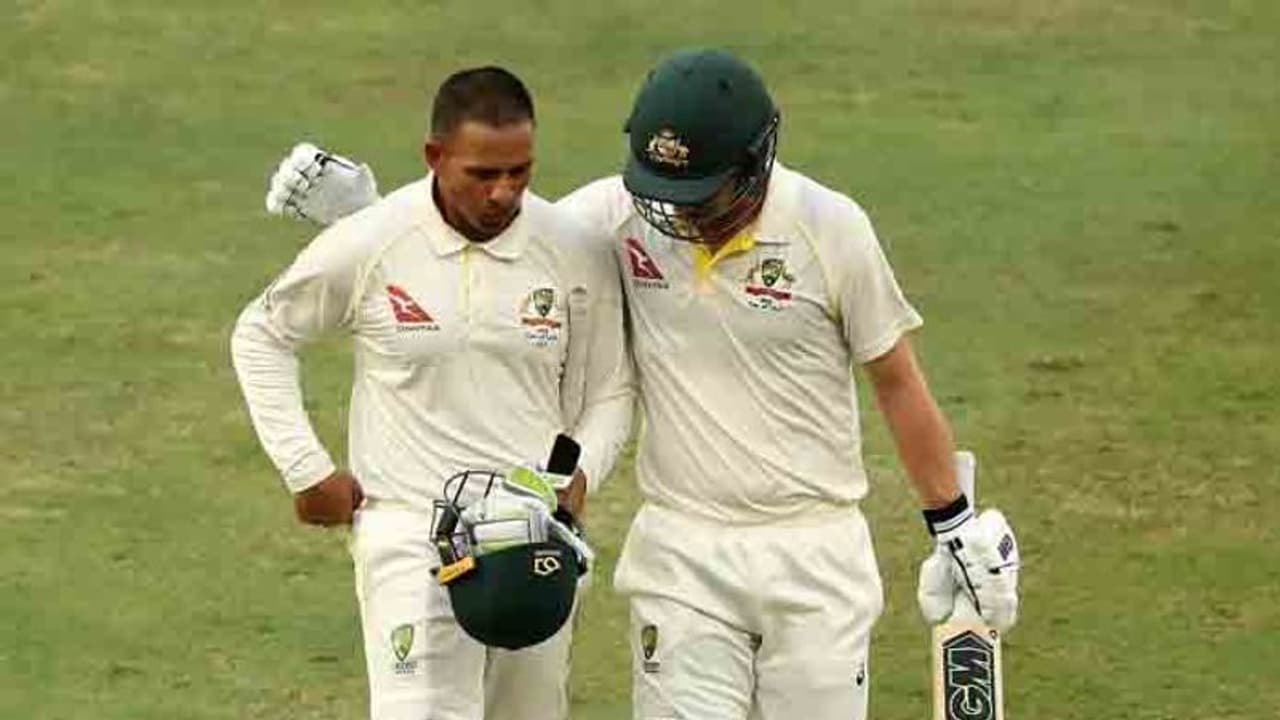 అడిలైడ్ టెస్ట్: ట్రేవిస్ ఒంటరిపోరు, ఆసీస్ 191/7 అడిలైడ్ టెస్ట్: ట్రేవిస్ ఒంటరిపోరు, ఆసీస్ 191/7